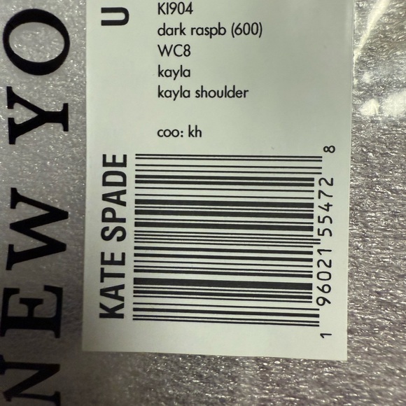 Kate Spade Kayla Large Shoulder Bag, Dark Raspberry - Picture 5 of 9